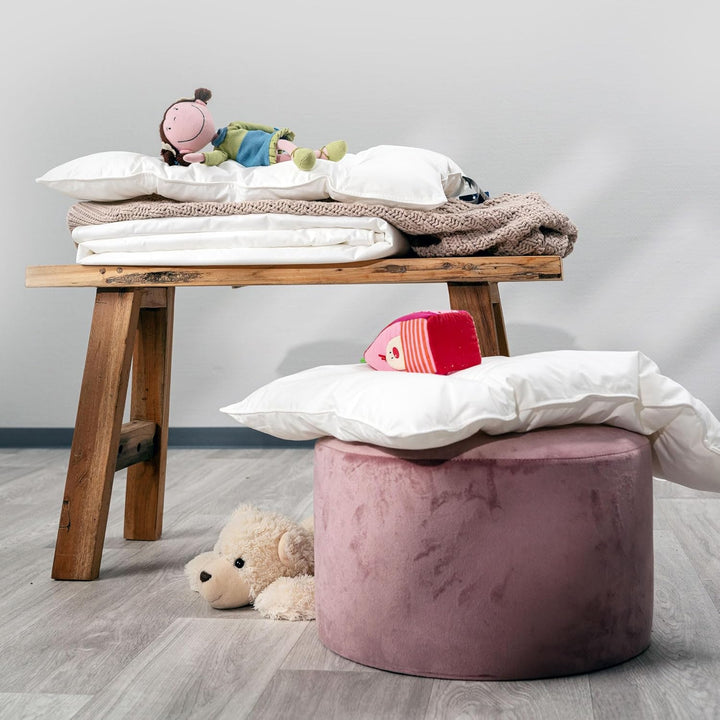Centa-Star Kinder Ultra-Leichtsteppbett Junior weiss Grösse 100x135 cm