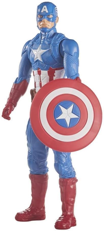 Avengers Captain America (Actionfigur 30 cm mit Titan Hero Blast Gear) Kapitän Amerika, Kapitän Amer