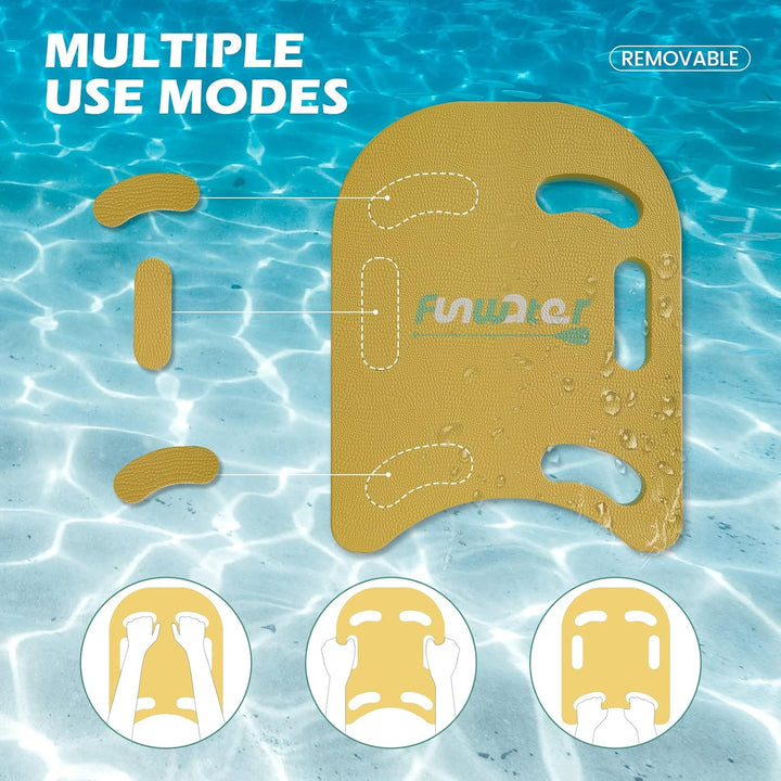 FunWater Schwimmbrett Kickboard für Kinder und Erwachsene Trainingsausrüstung PE Schaumstoff Schwimm