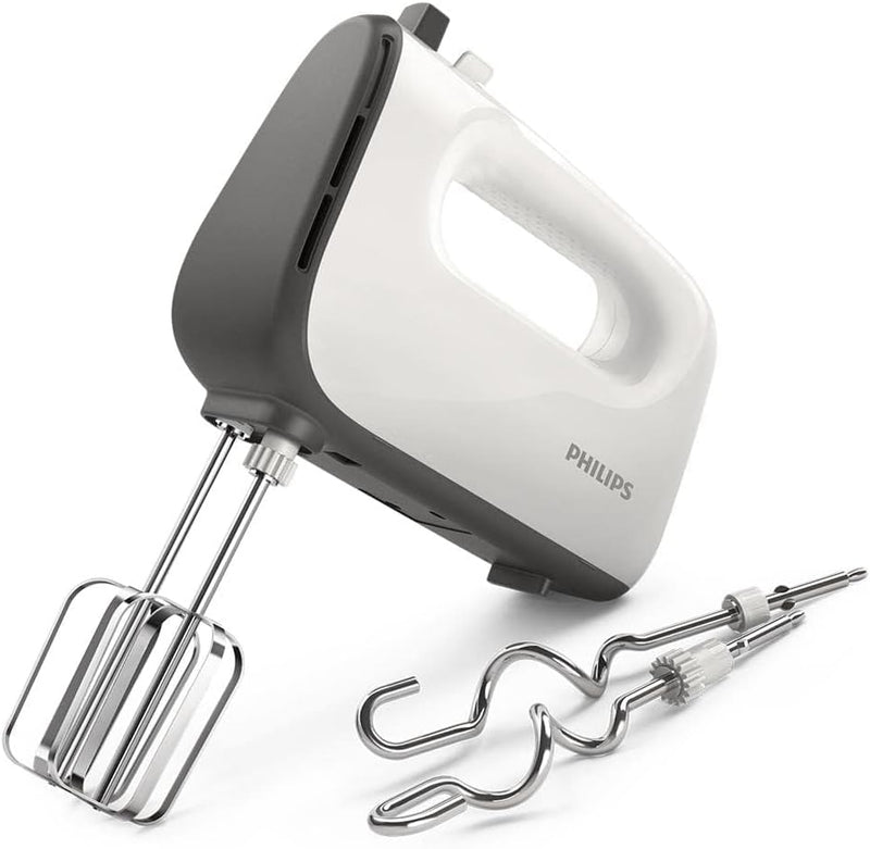 Philips Domestic Appliances HR3741/00 Handmixer, 450 W, 5 Geschwindigkeiten plus Turbo