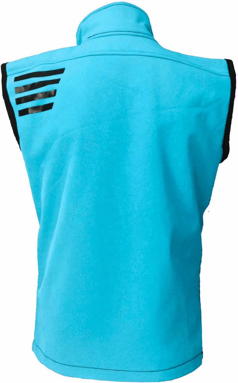 MS-Trachten Kinder Softshell Reitweste Juli Meshfutter tolle Farben 122-128 Sky, 122-128 Sky