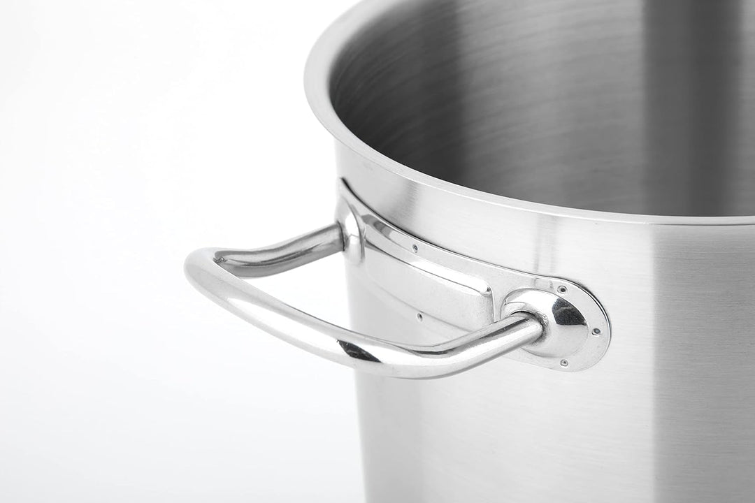 METRO Professional Gemüsetopf, Edelstahl, Ø 20 cm, 5 L, Höhe: 17.5 cm Induktion, Ofenfest (Ø 20 cm),