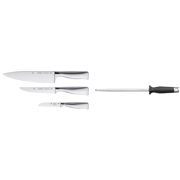 WMF Grand Gourmet Messerset 3teilig Made in Germany, 3 Messer geschmiedet, Küchenmesser & Spitzenkla