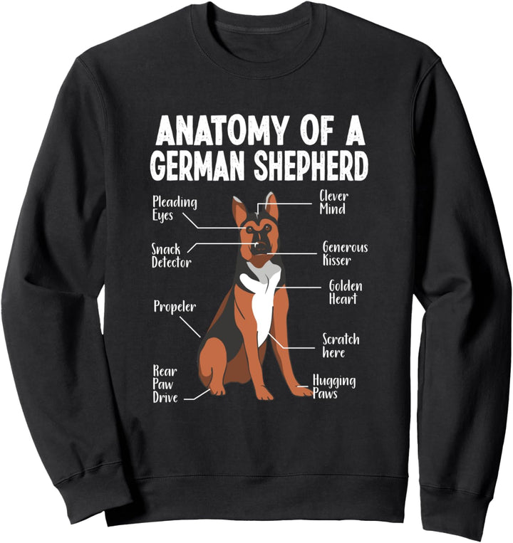 Anatomie eines deutschen Schäferhundes, Mama Sweatshirt
