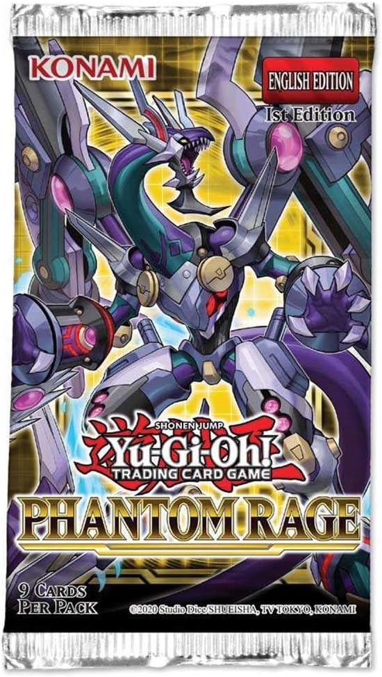 yu-gi-oh KONPHRA Phantom Rage Booster Display Box mit 24 Packungen