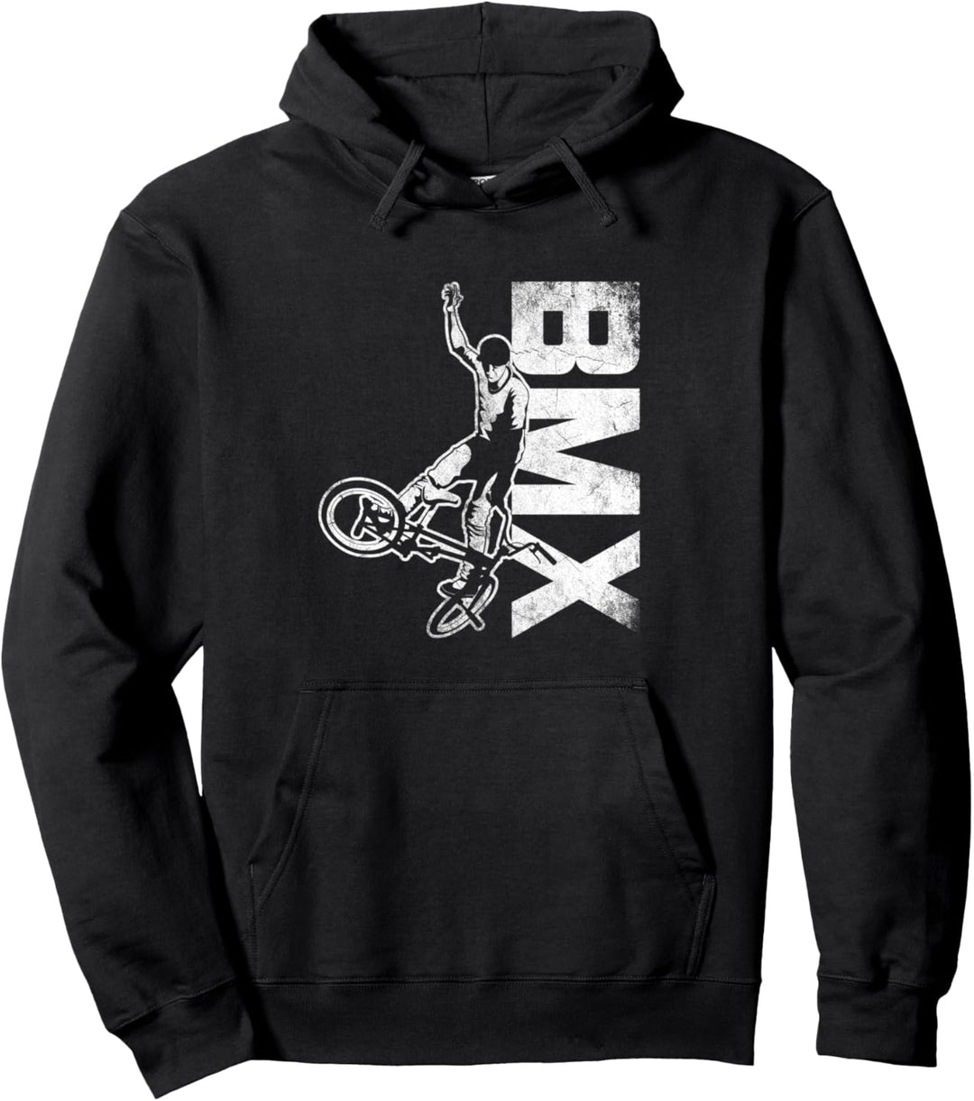 BMX Vintage Bike Rennen Stunt Geschenk Fahrrad Sport Pullover Hoodie