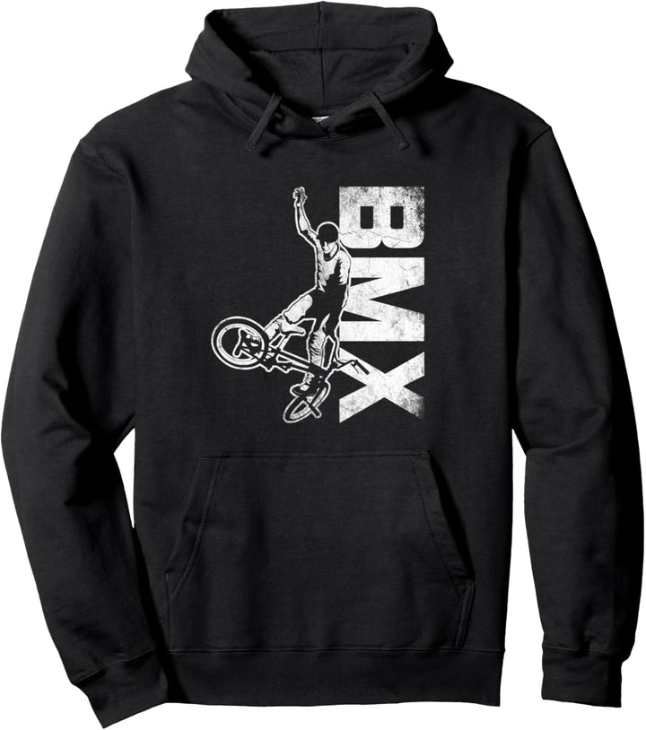 BMX Vintage Bike Rennen Stunt Geschenk Fahrrad Sport Pullover Hoodie