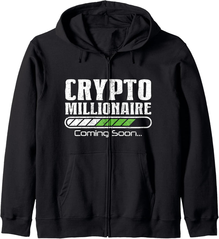 Bitcoin Lustige Krypto Währungsblockkette Kapuzenjacke
