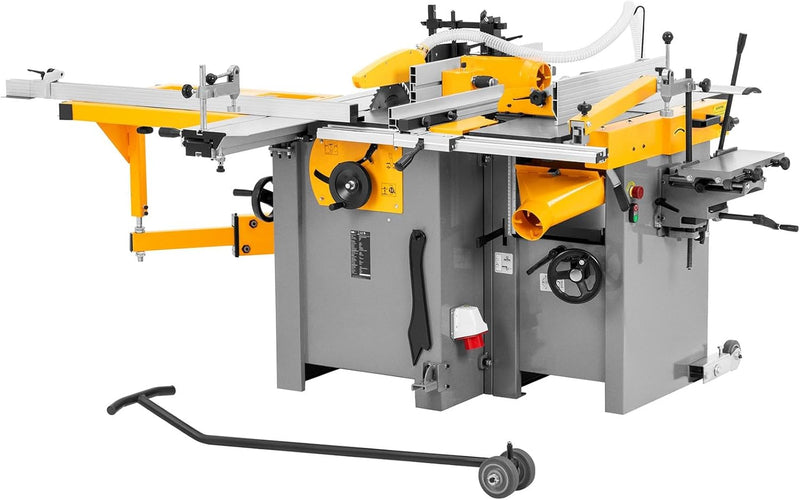 MSW Kombimaschine Holzbearbeitung 5900 W (Kreissäge: 2200 W, 4000 U/min; Spindelfräse: 1500 W, 1400-