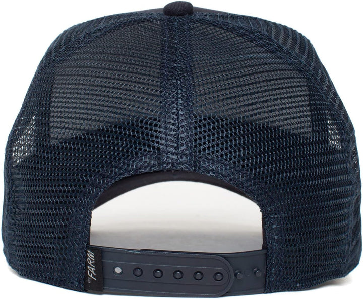 Goorin Bros. Herren The Farm Trucker-Kappe aus Netzstoff für Damen Baseballkappe Einheitsgrösse Blau