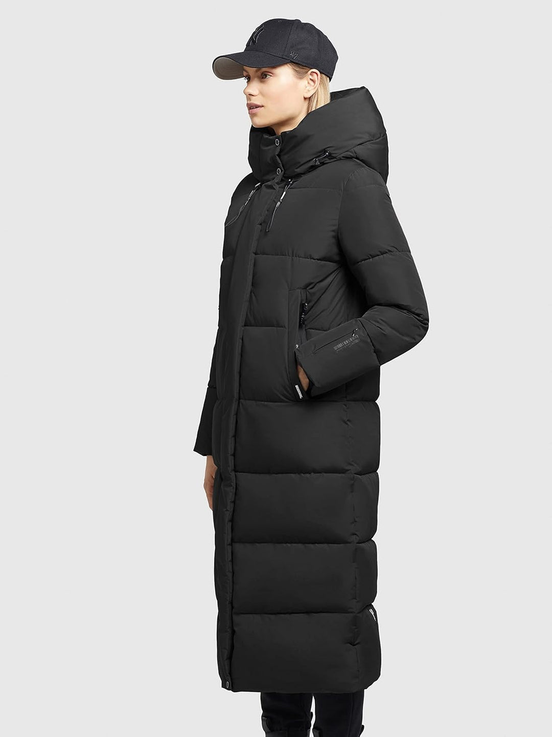 Khujo Damen Steppmantel Soulani 2 XS Schwarz, XS Schwarz