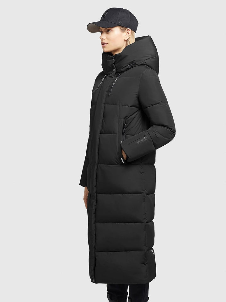 Khujo Damen Steppmantel Soulani 2 XS Schwarz, XS Schwarz