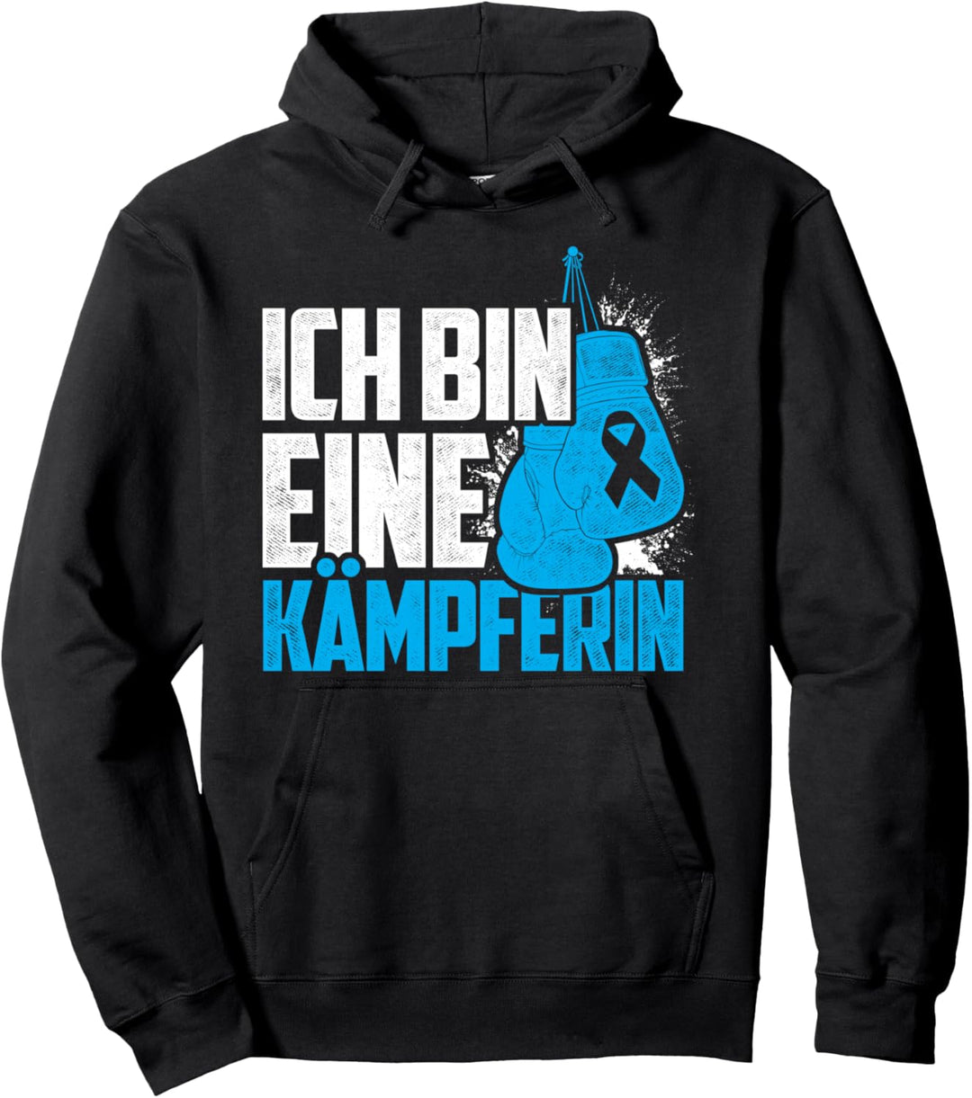 Ich Bin Eine Kämpferin Krebs Besiegt Chemotherapie Tumor Pullover Hoodie