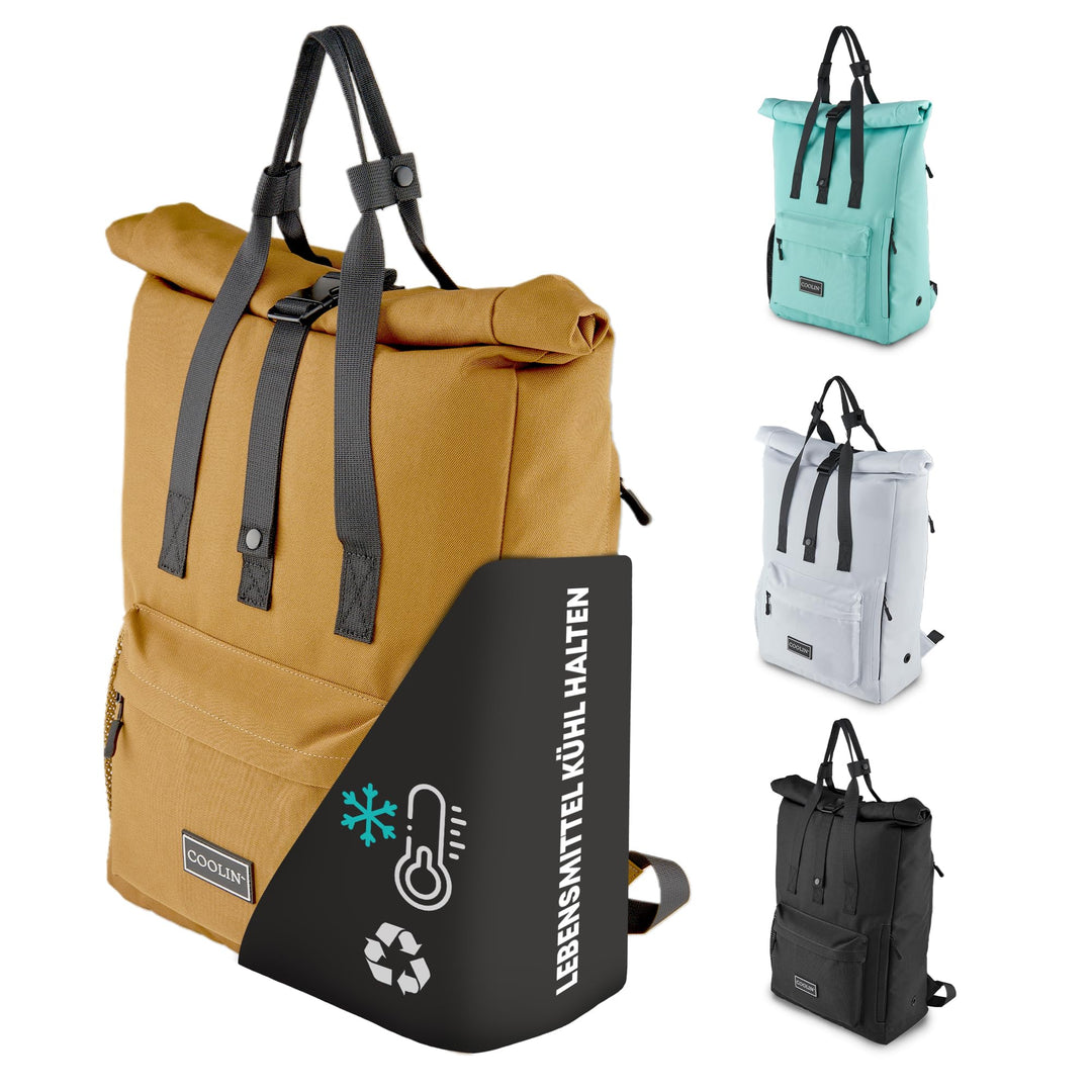 Coolin' Kühlrucksack 30L | Rucksack mit Kühlfach für Bier, Picknick, Getränke & Co | Kühltasche als