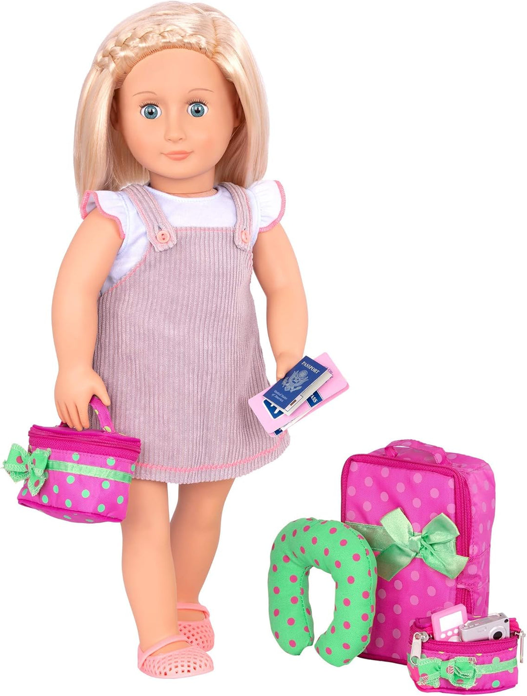 Our Generation - Reisegepäck und Reiseset - 46 cm Puppe Zubehör - Koffer & Handgepäck - Reise-Spielz