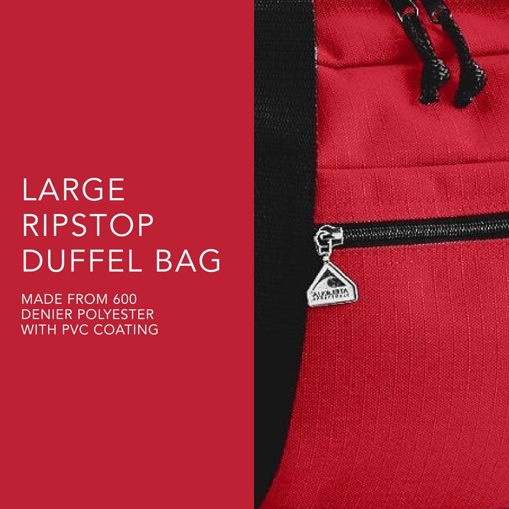 Augusta Sportswear Large Ripstop Duffel Bag Einheitsgrösse Royal/Black, Einheitsgrösse Royal/Black