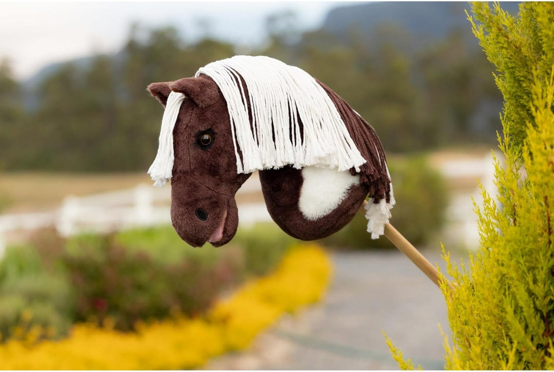 LeMieux Hobby Horse - Abnehmbarer Stock - Dazzle | Hobbypferd für Kinder, geeignet für Kinder ab 3 J