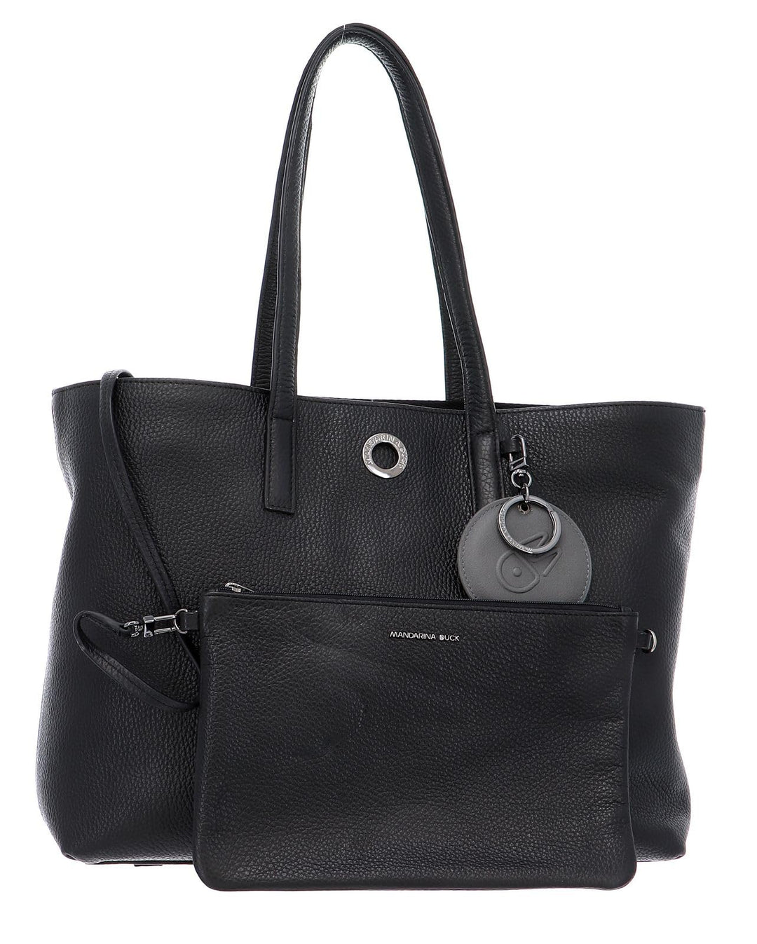Mandarina Duck Damen Mellow Leather Shopper Nero, Nero