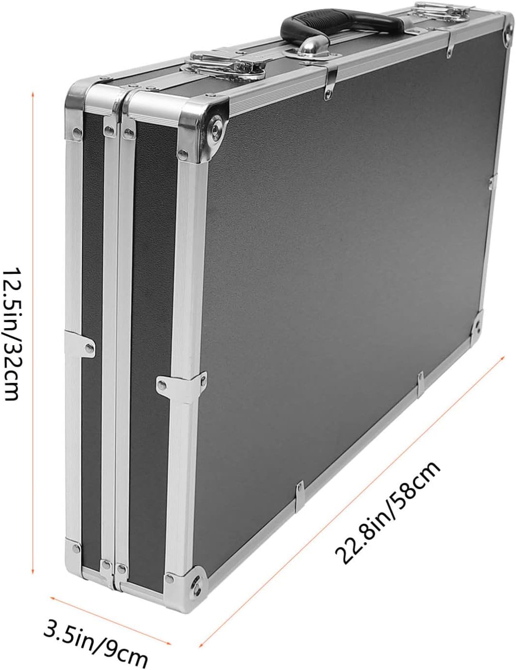 DOITOOL Werkzeugkoffer aus Aluminium Flightcase mit Schaumstoffpolsterung Abschliessbarer Werkzeugka