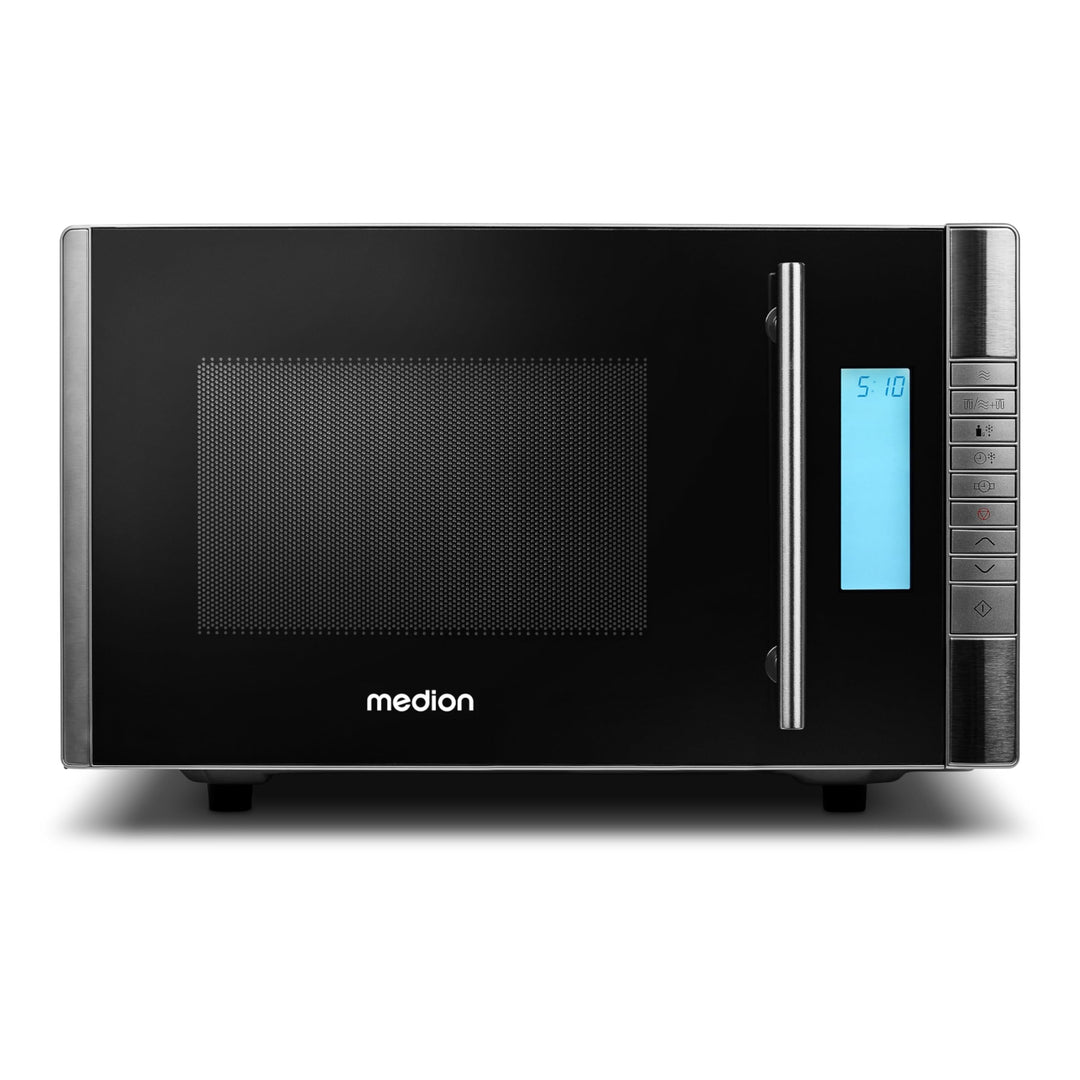 MEDION MD 14482 Mikrowelle mit Grill / 20L Garraum / 8 Automatikprogramme / Auftaufunktion / 800 Wat