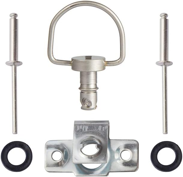 Oldbones Motorrad-Rennverschlüsse, Schnellverschluss, D-Ring, 1/4-Drehung, Rennverkleidung, Nieten,
