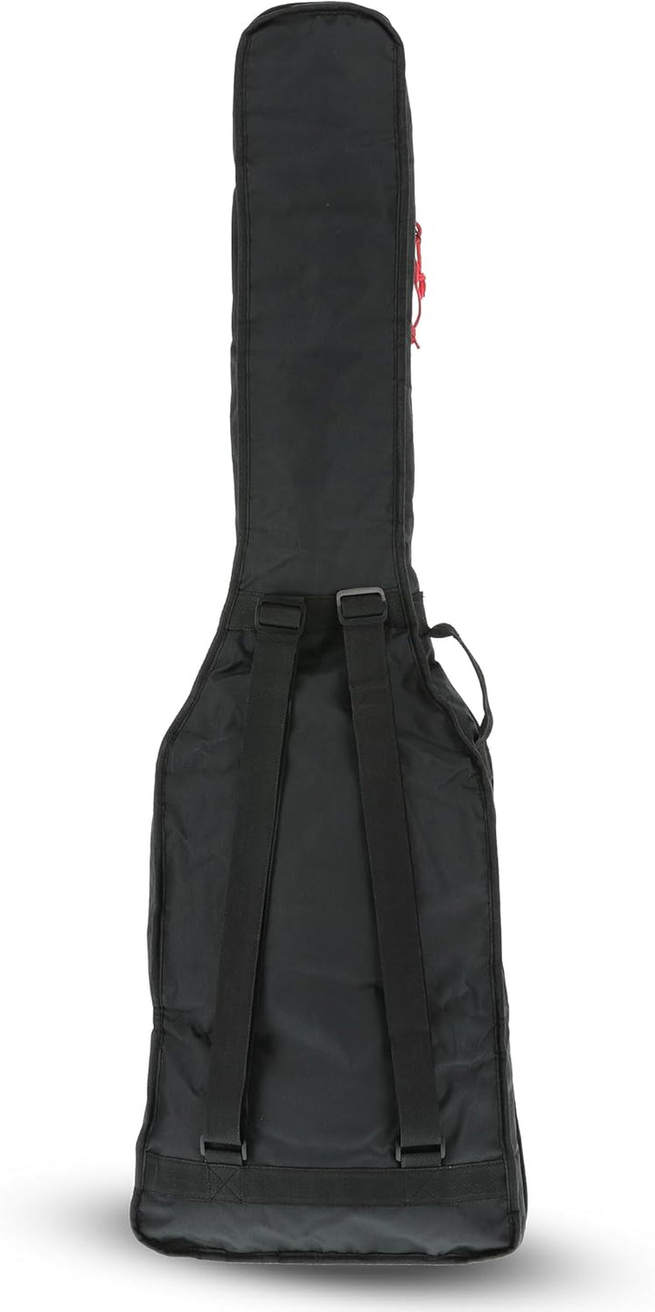 PURE GEWA Gitarren Gig-Bag Serie 110 für E-Bass, Softgriff gepolstert, grosse Notentasche, Rucksackg