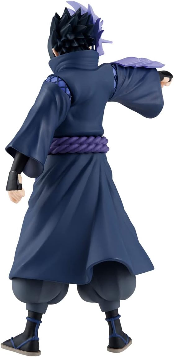 BANPRESTO, Sasuke Uchiha Naruto Shippuden Actionfigur (Animation 20Th Anniversary Costume), 16 cm, M