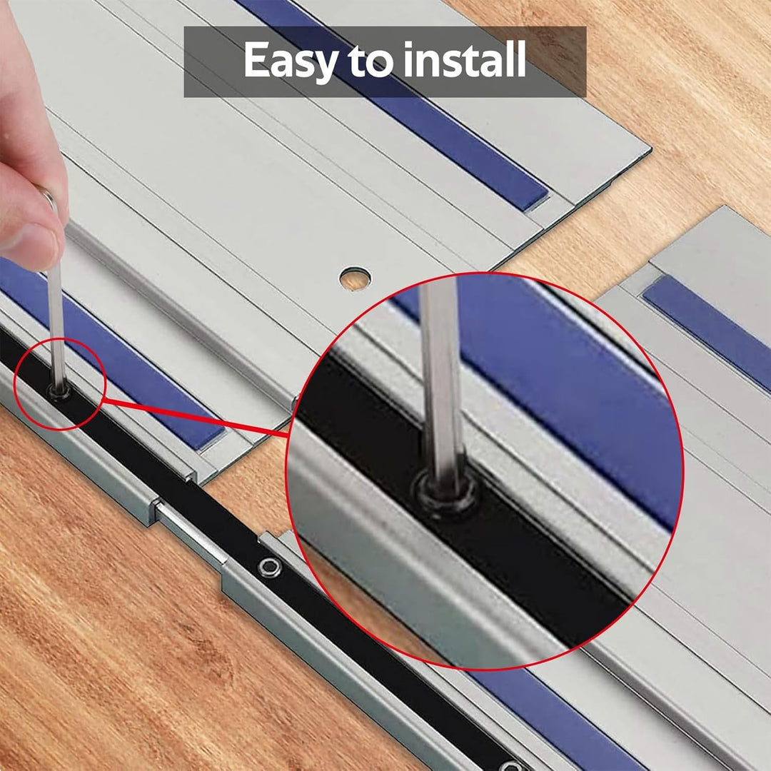 4 Stück Verbindungsstücke für Führungsschiene, Anschluss für Festool, Anschluss für Führungsschiene,