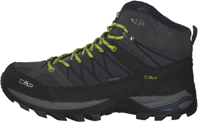 CMP Herren Rigel Mid Shoes Wp Trekking-Schuhe 40 EU Grau Blau Grey B Blue, 40 EU Grau Blau Grey B Bl