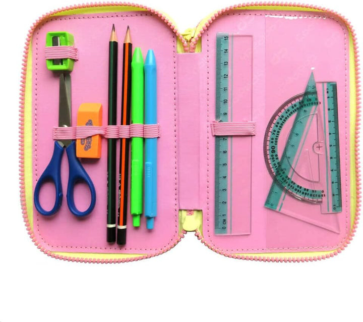 CoolPack XXL Federtasche Federmappe 3-Fach Schulstiftetui, dreifaches Federmäppchen, Federmäppchen f
