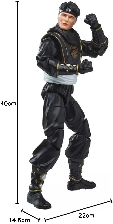 Ninja Black Ranger Figur 15 cm Power Rangers Lightning Collection F46775X0