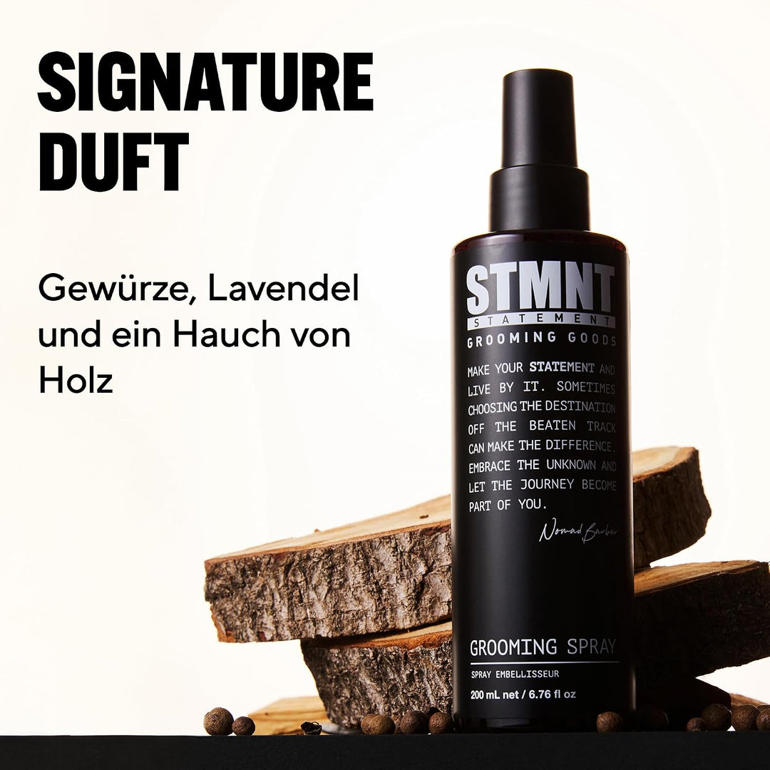STMNT STATEMENT GROOMING GOODS Grooming Spray 200ml | Natürliches Finish | Leichter Halt ohne zu ver