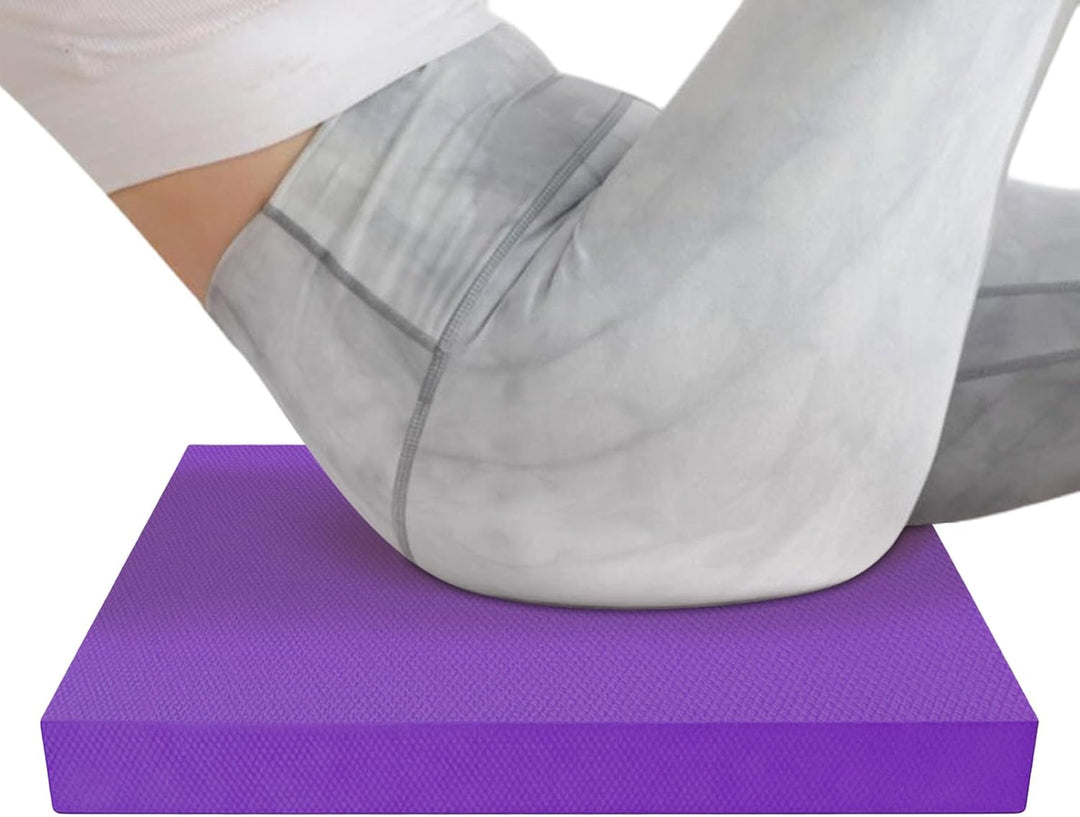 Stabilitätskissen - Antirutsch-Trainer aus TPE 50x40 cm | Trainings Schaumstoff Pad Gepolsterte Bala
