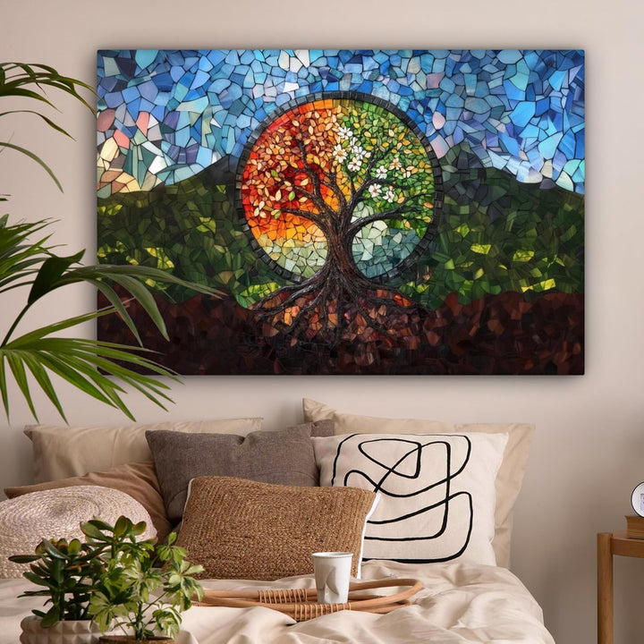 MuchoWow© Leinwandbild Gross 120x80 cm XXL Dekoration Wohnzimmer Bilder Pictures Wall Decoration Liv