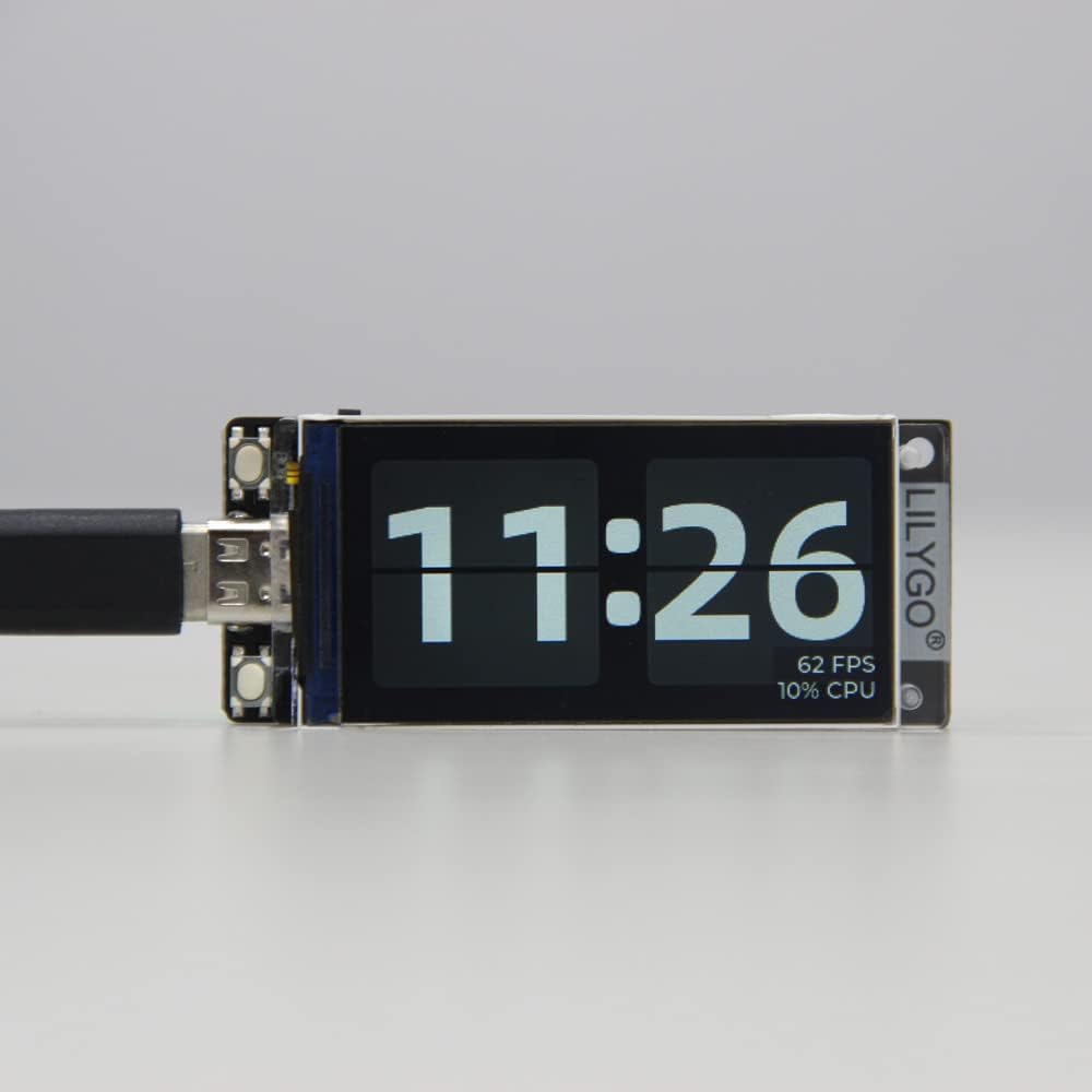 LILYGO T-Display-S3 ESP32-S3 ST7789 LCD-Display TTGO Entwicklungsplatine ESP32-S3 Nicht lötbare Stif