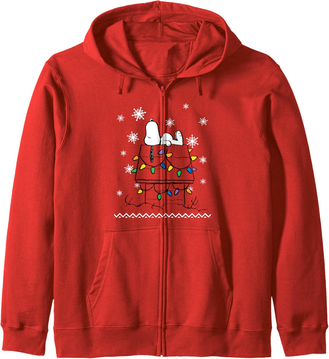 Peanuts Urlaub Snoopy Hauslichter Kapuzenjacke