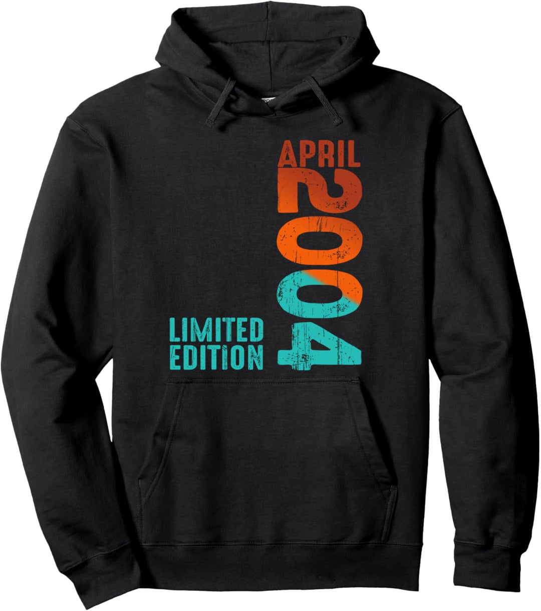 April 2004 Jahr 2004 Retro 2004 Vintage 2004 Seit 2004 Pullover Hoodie