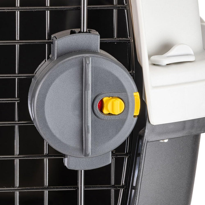 Ferplast Katzentransportbox Clipper 1, Hundetransportbox, IATA-zugelassene Reisebox, Haustiertranspo