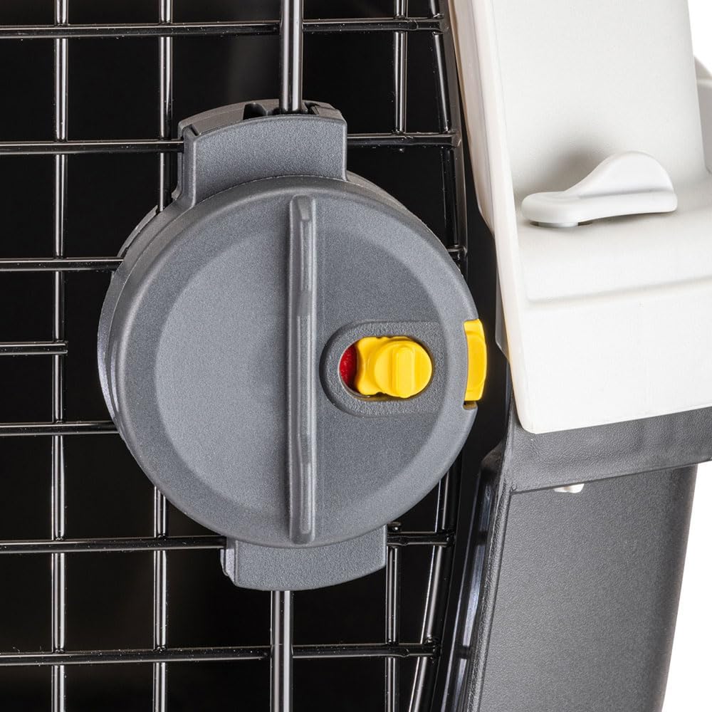 Ferplast Katzentransportbox Clipper 3, Hundetransportbox, IATA-zugelassene Reisebox, Haustiertranspo