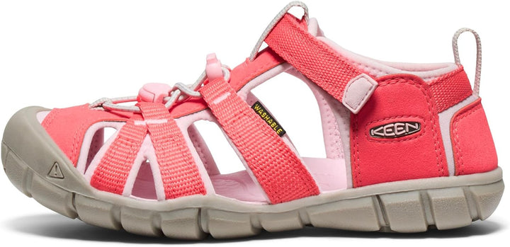 KEEN Unisex Kinder Seacamp 2 CNX Closed Toe Sandalen 34 EU Dubarry Pink A Boo, 34 EU Dubarry Pink A