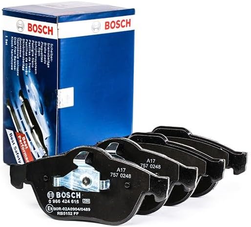 Bosch BP345 Bremsbeläge - Vorderachse - ECE-R90 Zertifizierung - vier Bremsbeläge pro Set
