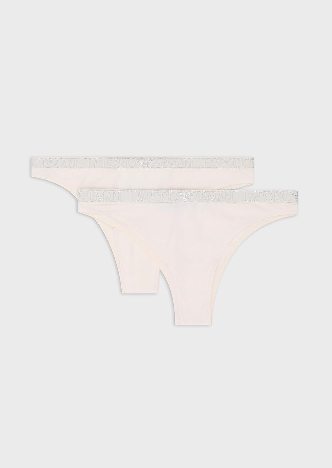 Emporio Armani Damen Briefs (2er Pack), S Cream