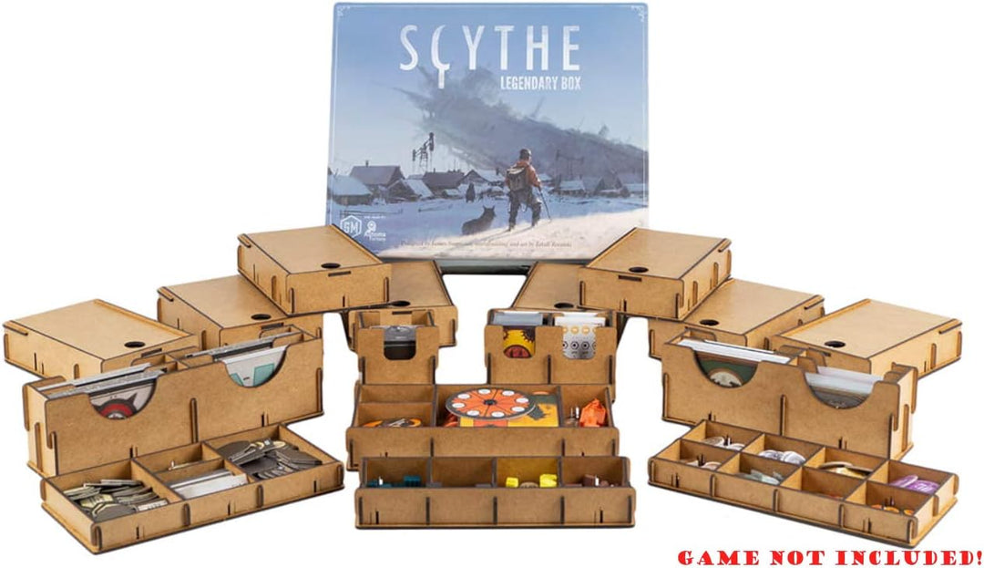 docsmagic.de Organizer Insert for Scythe Legendary Box - Einsatz, Scythe Legendary