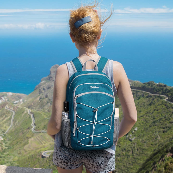 G4Free Kleiner Rucksack 12L/20L Unisex Tagesrucksack Leichter Blau (Pfau) 20L, Blau (Pfau) 20L