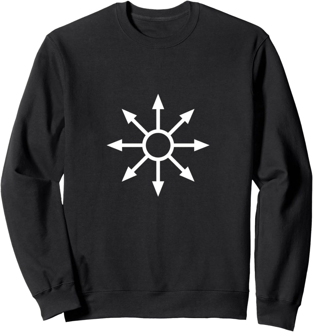 Chaos Star Okkulter Magick Symbol Pfeile Chaosphere Sweatshirt