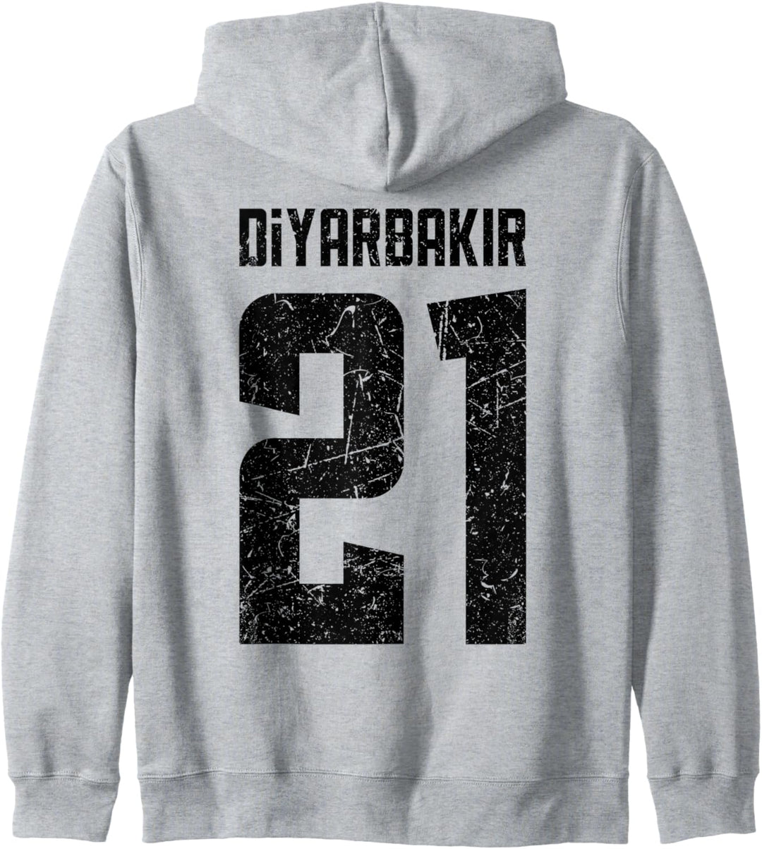 21 Diyarbakir Türkei Türkiye Bismil Silvan Çinar Çermik Kapuzenjacke