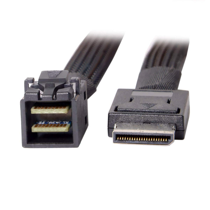 chenyang OCuLink PCIe PCI-Express SFF-8611 4i auf SFF-8643 SSD Datenkabel 50cm SFF-8611 - SFF-8643,