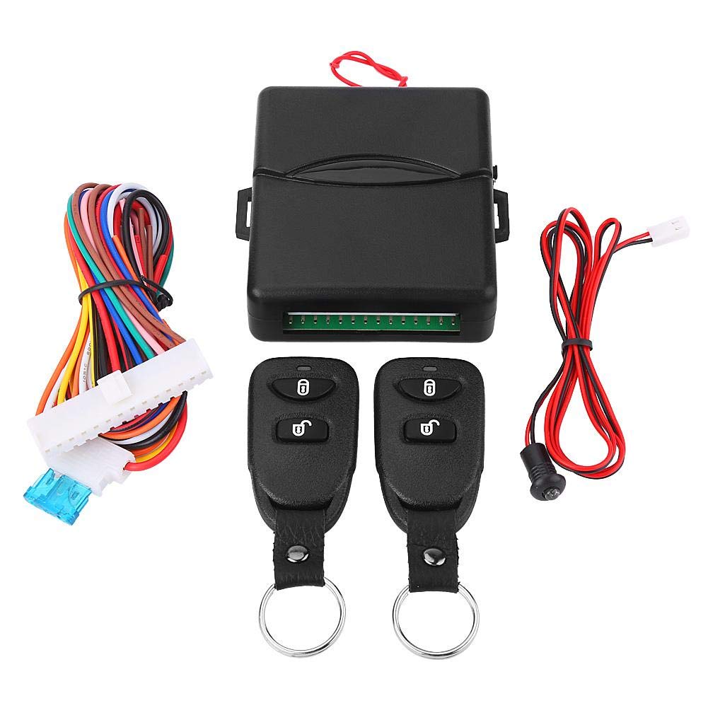 Car Keyless Entry System mit Fernbedienung Zentralverriegelungskit inklusive Kofferraumfreigabe Komp