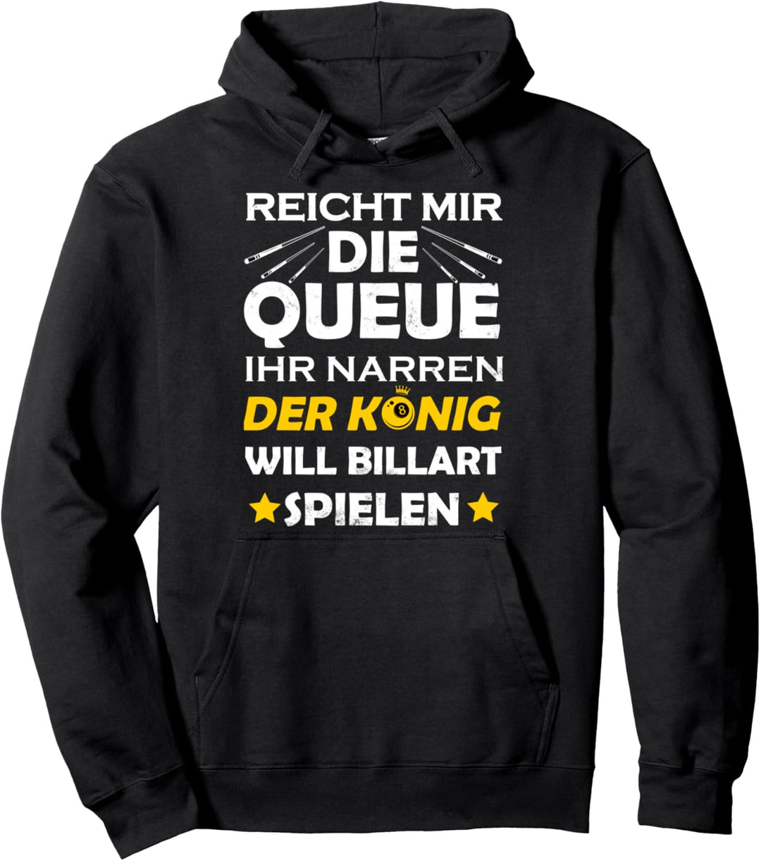 Billard König - Billardspieler Pool Snooker Team Pullover Hoodie