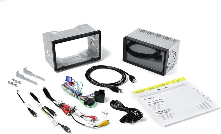 Pioneer DMH-A340DAB 2-DIN-Multimedia Player, Kurze Einbautiefe, 6,8-Zoll ClearType-Touchscreen, Smar